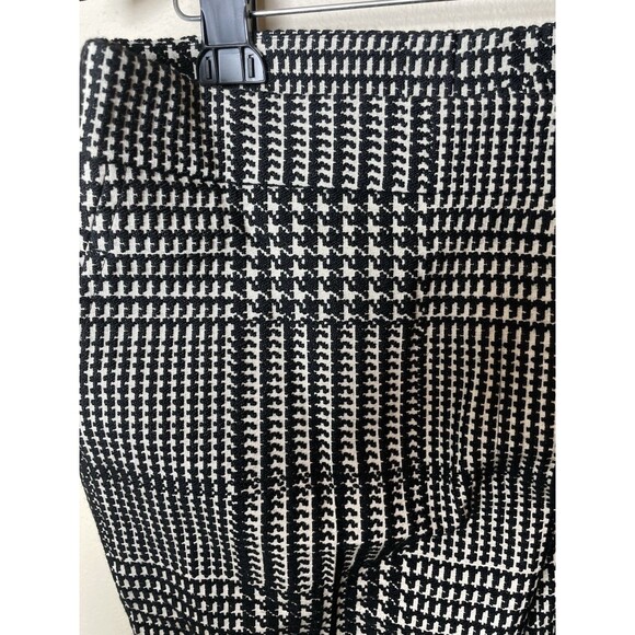 NWT Akris Punto Woman's Black Cashew Houndstooth Trousers With Pockets Size14 - Picture 6 of 15